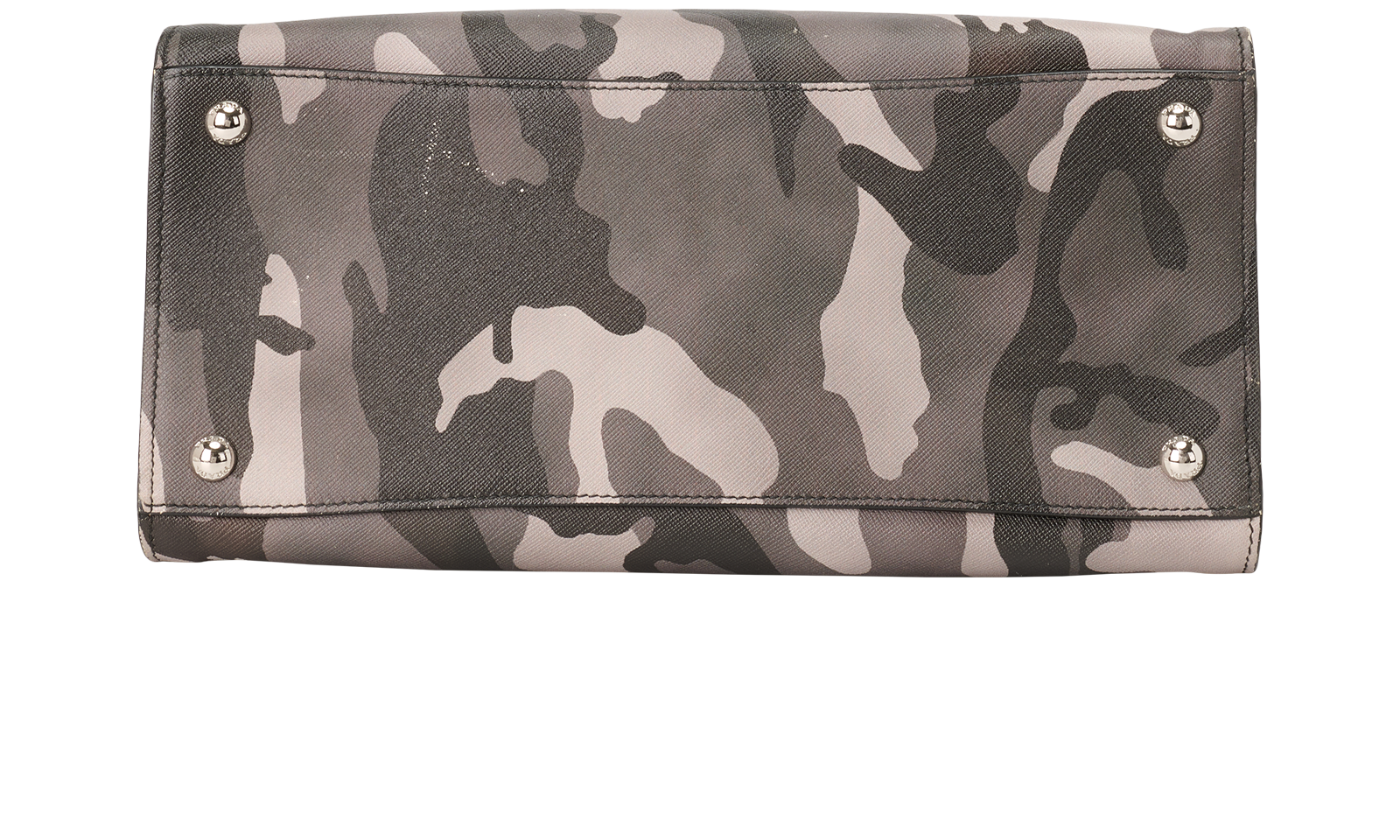 Triple Pocket Tote, &pound;495, Handbags, Black/Grey, Leather, Top view